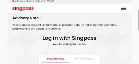 A Guide to CPF Nomination 6 Enter SingPass