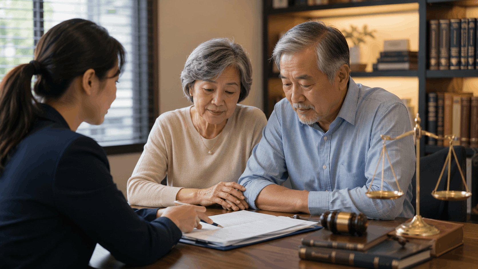 Understanding The Lasting Power of Attorney in Singapore 8 two old people consult about lasting power of attorney (LPA)
