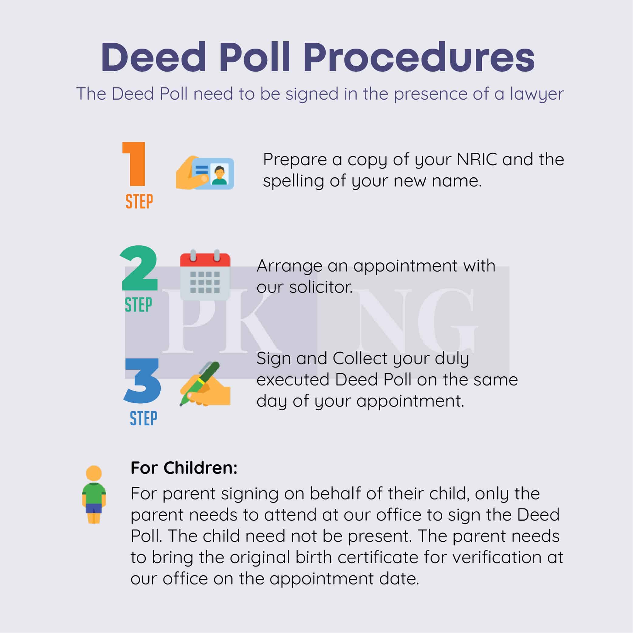 Deed Poll Procedure Singapore