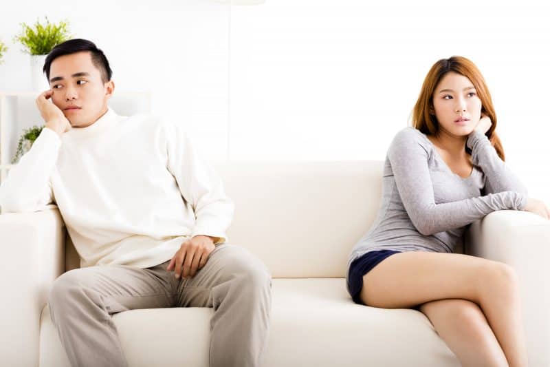 emotional withdrawal between spouse could be a sign of an unhappy marriage