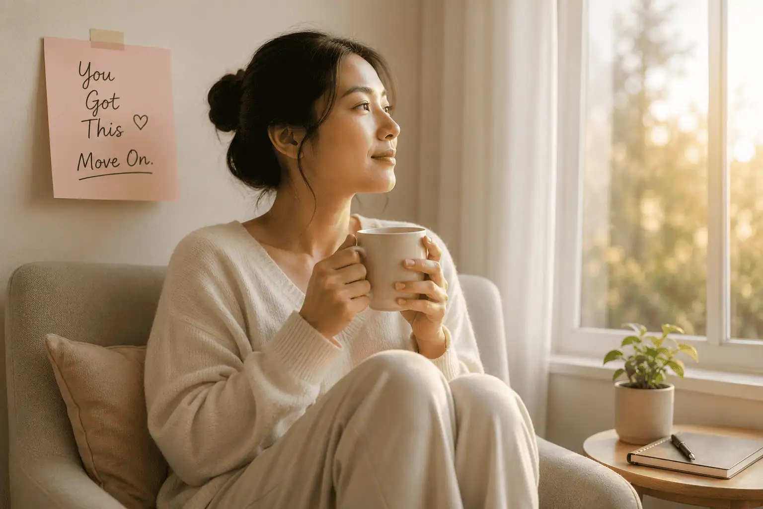 the process moving on after divorce